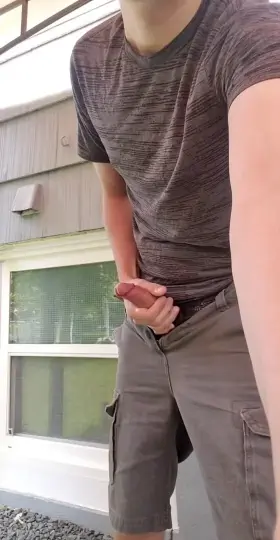 felt so fucking good. I think my neighbor saw me 😂