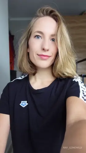 After the great shift I ended up in a random girls body, I started recording a video of myself were I show off this babes bod but when I flick my hair my clothes disappear, I think this chick is a witch or something