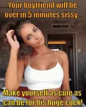 Always be as feminine as you can for your alpha, sissy...