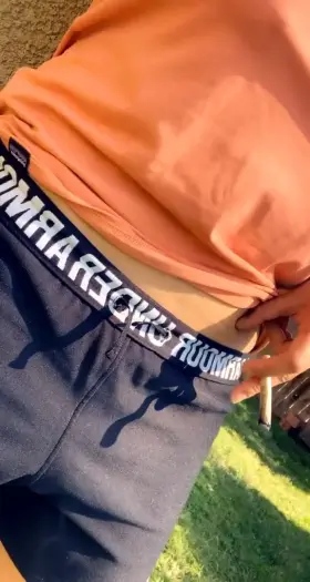 Taking a break [f]rom sitting at my desk