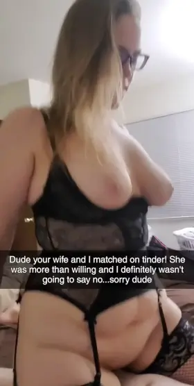 Tinder is the best place to meet my wife...apparently