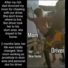 Such a whore my mom is💦💦💦💦