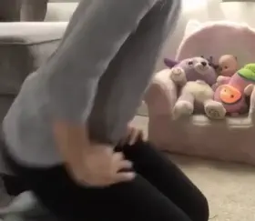 Always try to find moments throughout the day for a little workout 💪