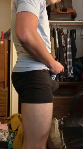 Getting changed so you mind as well watch