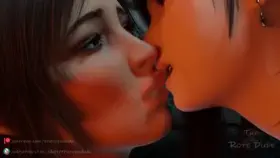 Lara Croft & Tifa Lockhart [Tomb Raider, Final Fantasy] (The Rope Dude)