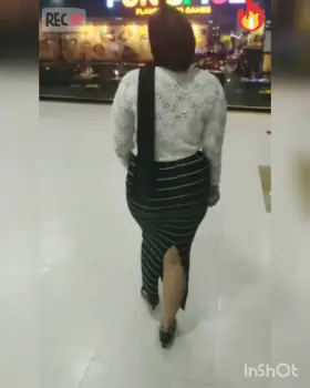 On Popular Demand 💦 - My Hoejabi Wife Sania 🧕🏻 catwalk 👠 in a mall (Slow-Mo) [Part - 2].