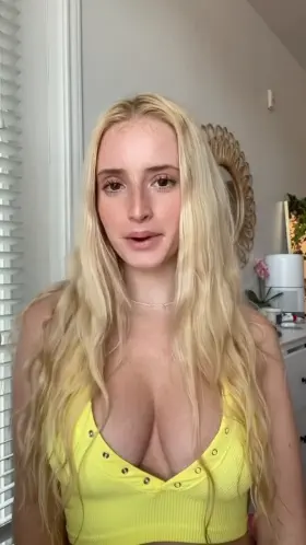 Beautiful Blonde Boobs Tik Tok +18