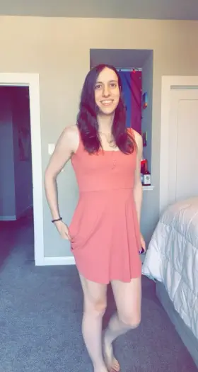 This is how you wear a dress, right? 😈