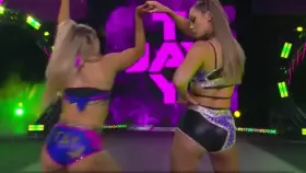 Anna Jay does a little dance for you