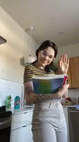 Dropped my pen and something really weird happened