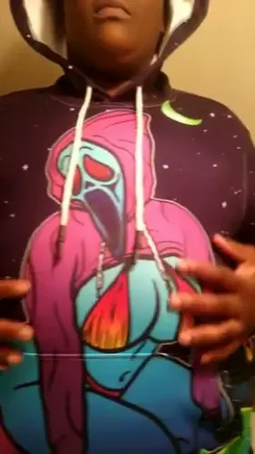 I got a new hoodie...also, here's my tits 😼