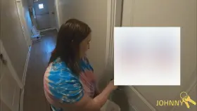 My neighbor's bf is out on a work trip so...