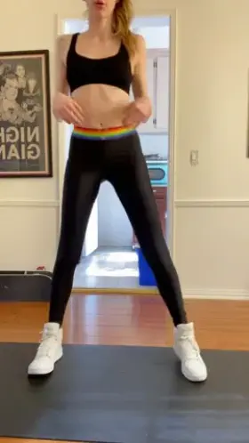 Stretching after my workout [vid][F]