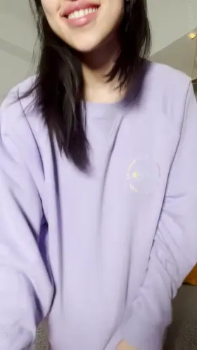 This is what I do when my roommate is not here!