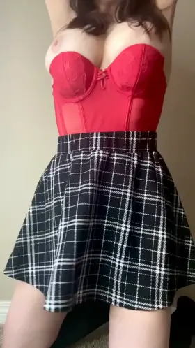 my friend got me this, not really sure how she thought it would fit my boobs at all…[OC]