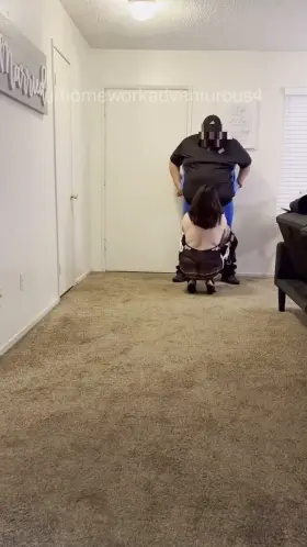 My man dared me to give the domino's Pizza guy an extra special tip [Sound on, click redgifs link]