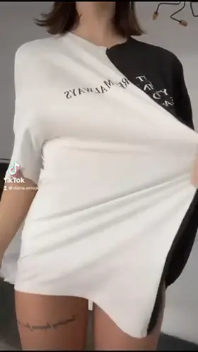 Guess what's under the shirt