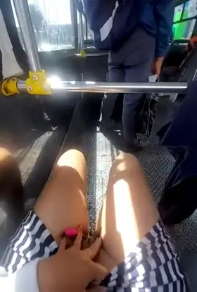 LIVE flash on the bus