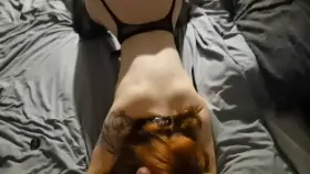 (FM) Who's helping me eat her out?