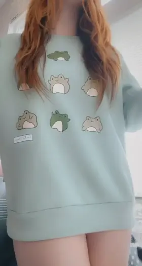 I’ve been told my ginger hair and amply hips make me breedable