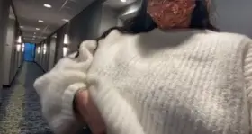 Visiting Colorado and I had to pull my tits out once I got to my hotel 🥰