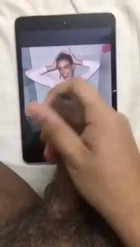 Showered Dixie with my cum