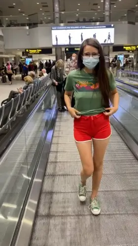 Airports are my favorite place to flash