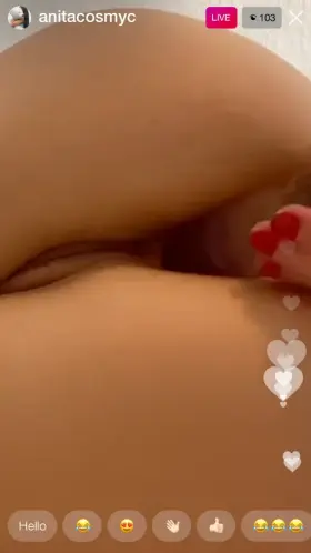 LIVE Insta - her petite body needs some attention 😇