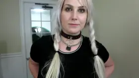 Plastic and pierced.