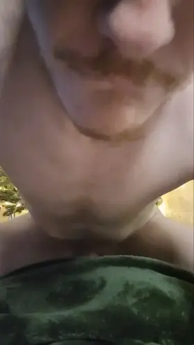 Christmas came early! Catch this ginger humping a pillow in front of the Christmas Tree! NAUGHTY!