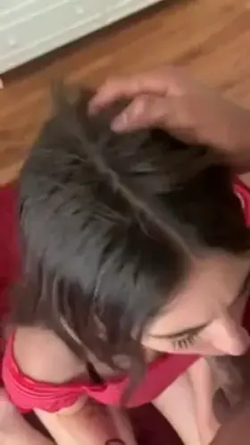 She loves cum on her face.