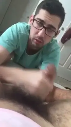 You a fan of when a cocksucker keeps their glasses on while they choke and gag on your cock?