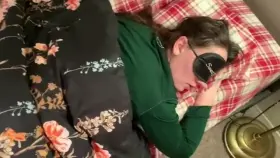 Sleeping fuck and facial (OC)