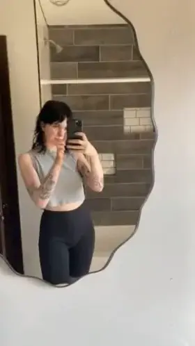 Tiny titty reveal.... with a magical tap