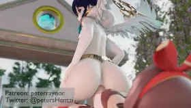 Venti riding Amber (peterraynor)