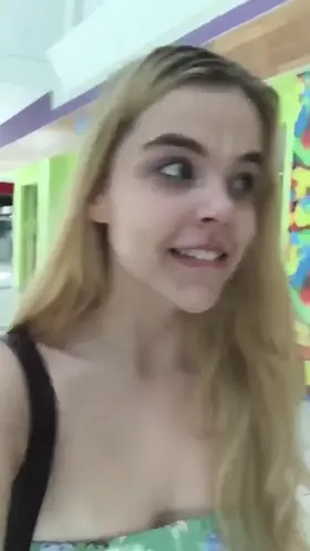 Cum Walk in The Mall