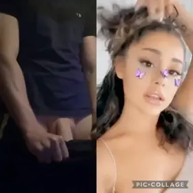 Ariana watching my BWC reveal