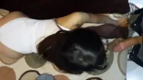 I suck his cock while he touches my pussy 🤤💦😈