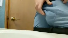 Pulling my soft foreskin cock out of boxer briefs