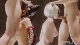 2b Deepthroat Foursome (Bewyx)