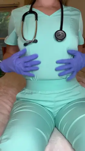 Getting ready to give my next patient their annual prostate exam