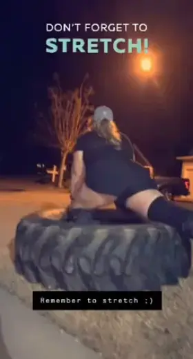 Remember to S T R E T C H....