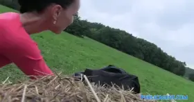 PublicAgent - Alicia bent over and fucked