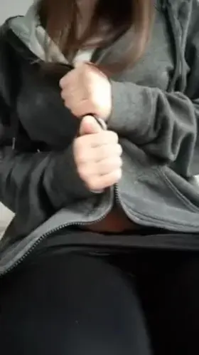 Shaking them makes my small boobs feel big!