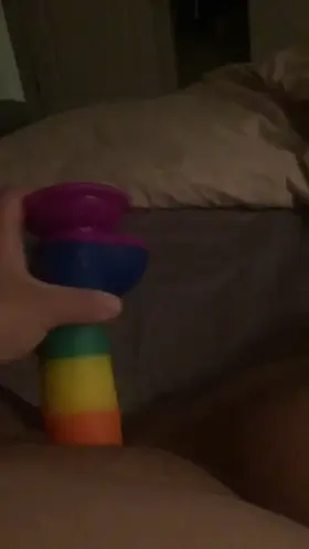 Got a new big dildo.. can’t wait to start meeting strangers :)