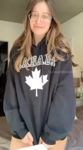 Can I borrow your hoodie? I promise this is how I’ll wear it