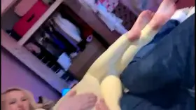 Love her ass in yellow