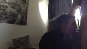 Felt so good getting to be this Tinder teens' first cock to test her throat [OC]