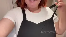 Flashing my tits on the train [f]