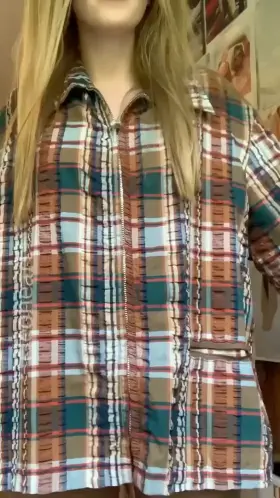 Can I walk around our dorm in just this shirt? 🥰